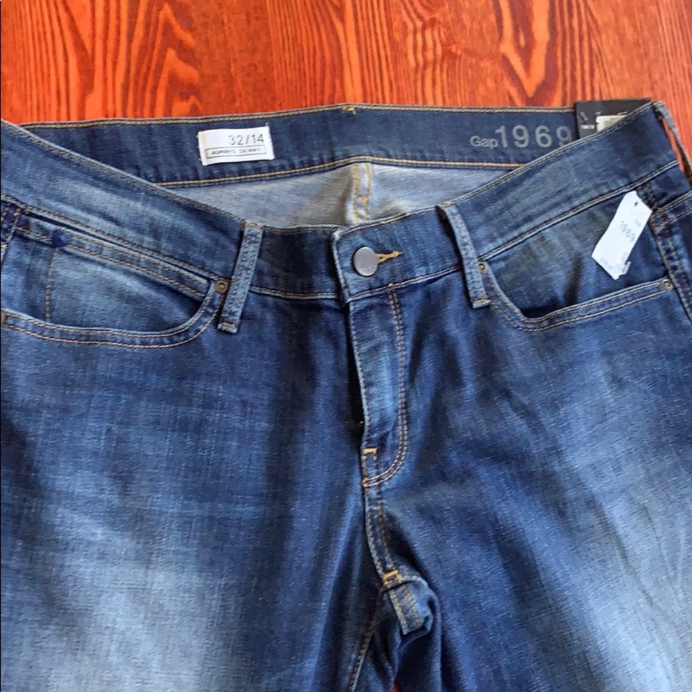 NWT GAP 1969 Blue Jeans Always Skinny  Size 32/14